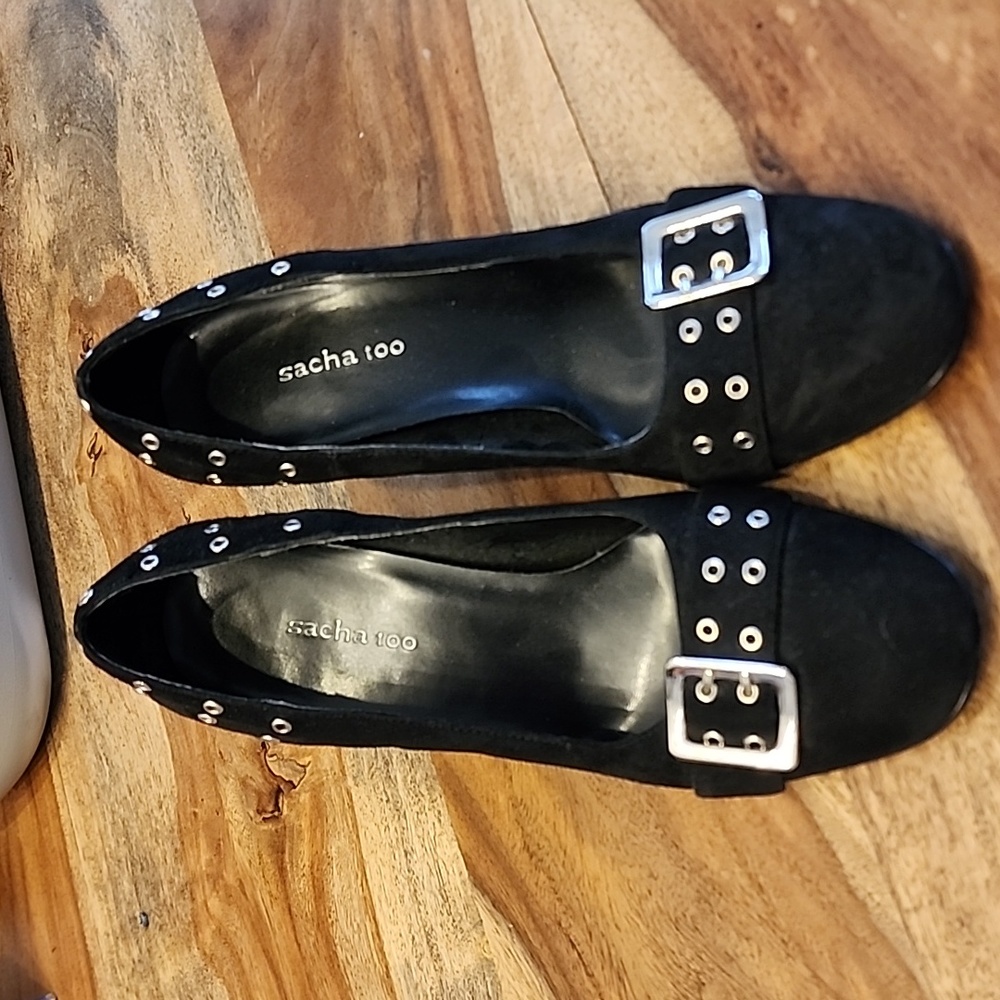 Sacha Too Black Heels